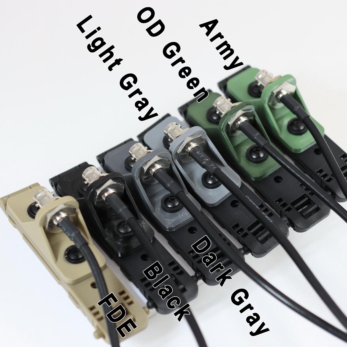 BNC MOLLE Antenna Clip + COAX - Image 2