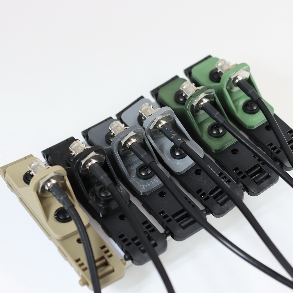 BNC MOLLE Antenna Clip + COAX